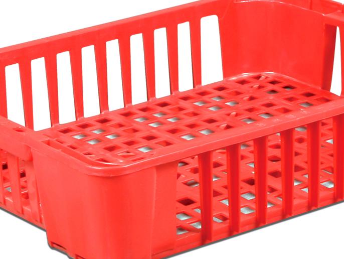 KS540網孔塑料周轉箱(內脂豆製品箱)